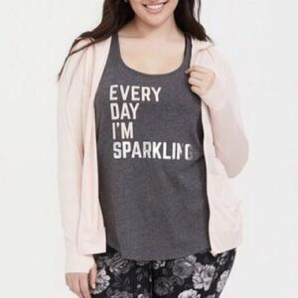 Torrid Active Cotton/Modal Tank Top